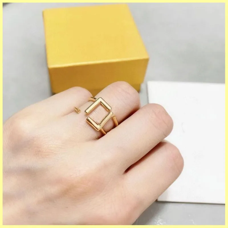 Designer Ring Gold Wedding Band Rings Luxury Jewelry Engagements Ring for Women Brands Halsband med l￥da