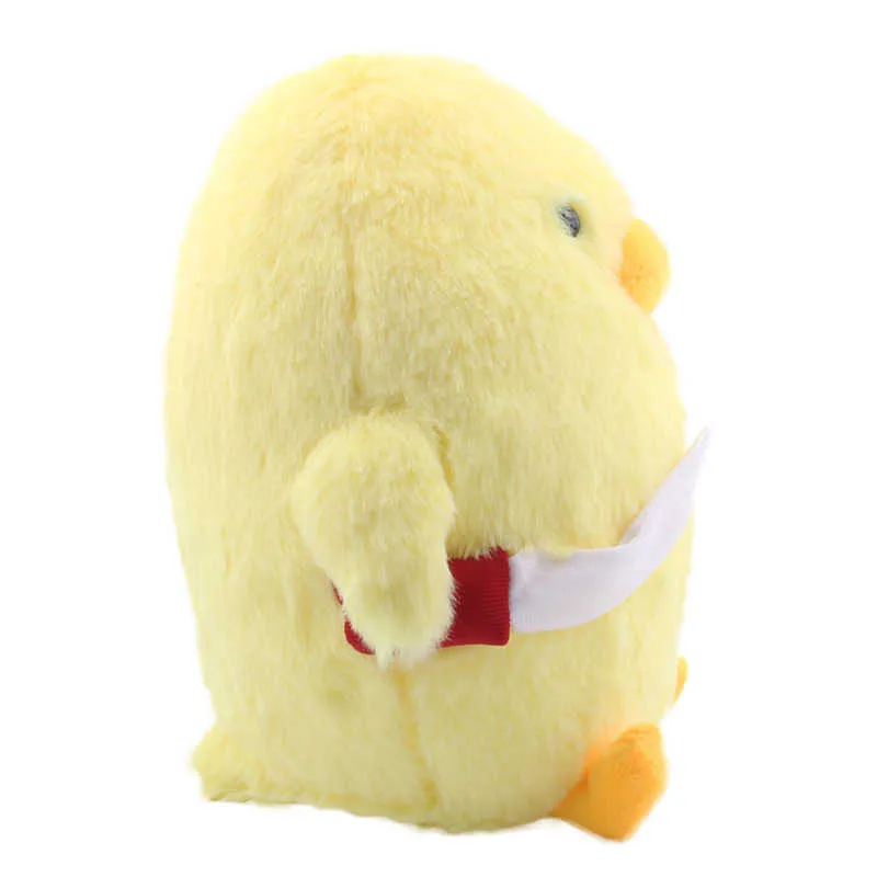 Duck plush store with knife