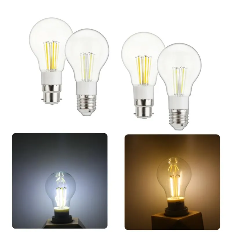 Bulbs A LED Bulb Home Decor 3W 4W 6W Lamps AC 85 265V DC 12V A55