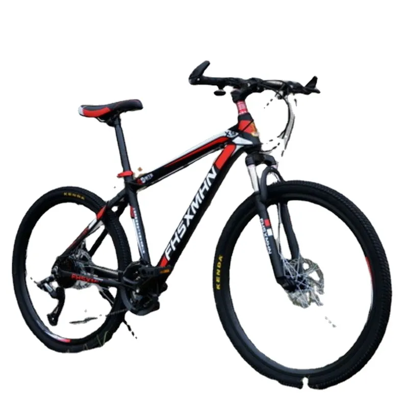 Mountain bike 24/26 inch tires 21/24/27/30 speed dual disc brake bicycle