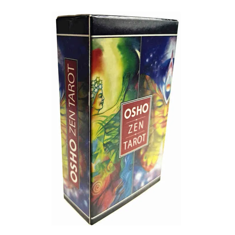 Retro New Tarot Osho Zentarot Zen Card English Version Popular Board Game Cards grossist Oraclecard-Model_Vprs