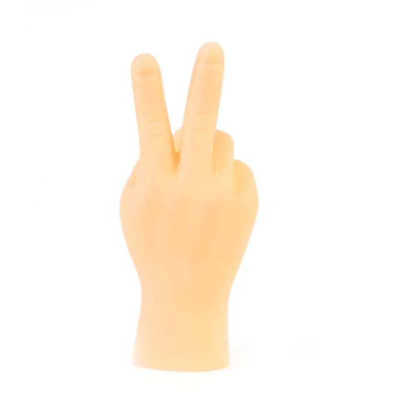 RAFIYU mini hände Fingerpuppen,14 Stück kleine Hände,tiny Hands,Hände Fingerpuppe Set, Gummi Fingerpuppen,Linke und Rechte Hand,Finger Puppets Streichspielzeug für Haustier,Katzen, Kinder,Spiele Party