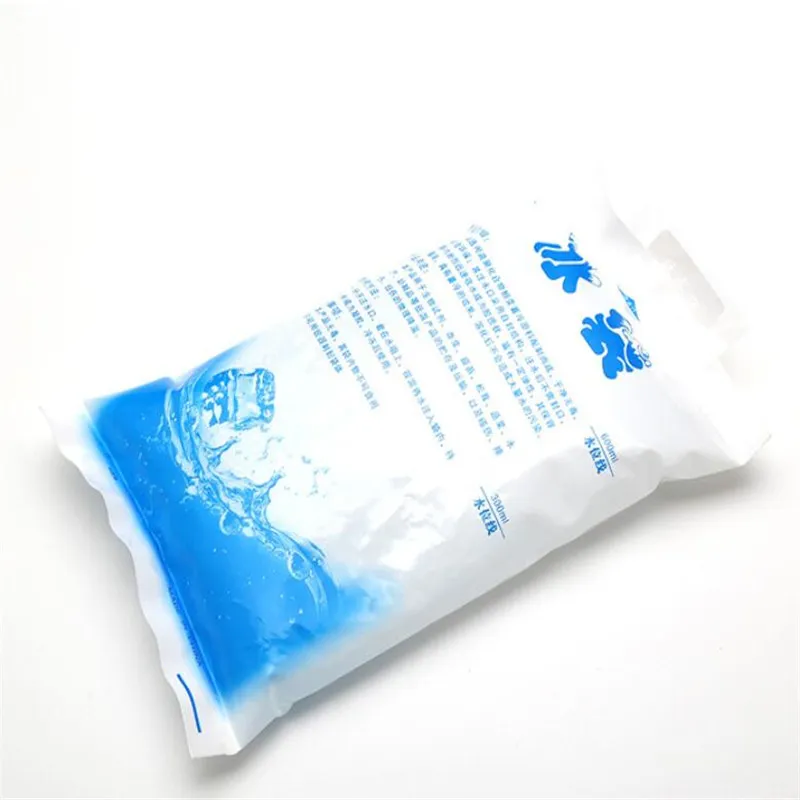 5 stks / partij Geïsoleerde Droog Koud Herbruikbare Gel Ice Bag Ice Pack Gel Cooler Bag voor Voedservis Ijszak Bolsa Termica Wijnkoeler