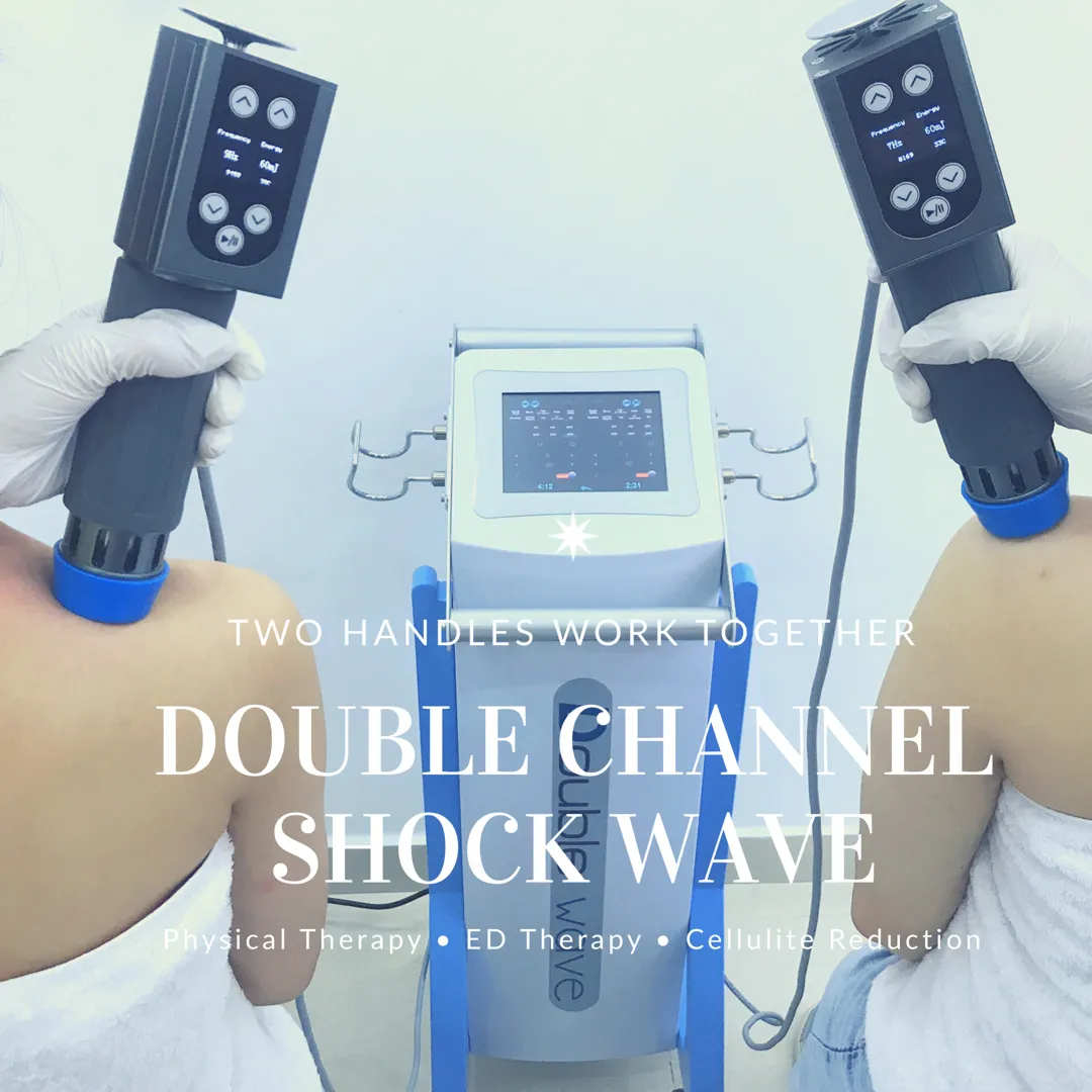 Yüksek Kaliteli Ağrı Tedavisi Düşük Yoğunluklu Şok Dalga Makinesi Yağ Kaldırma Terapisi Erektil Disfonksiyon Shockwave Terapi Cihazı