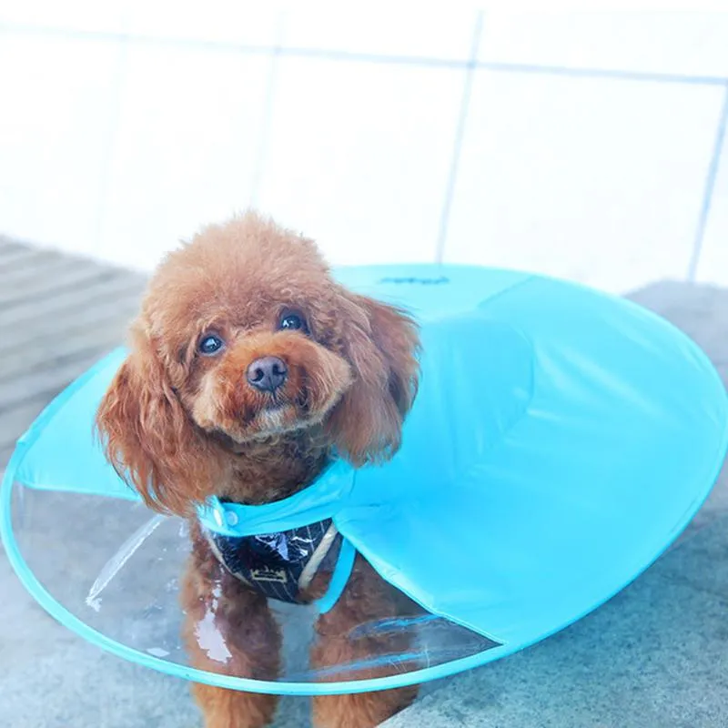 Dog Uv Protection Clothing Raincoat Waterproof Cloak Umbrella All
