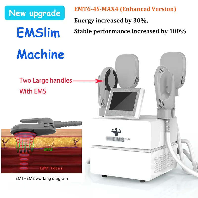 Latest upgrade Electromagnetic Muscles Stimulation Machine EMT High Intensity Emslim Muscle Building Slimming Equipment