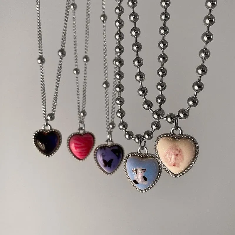 Brighton pink sales heart necklace