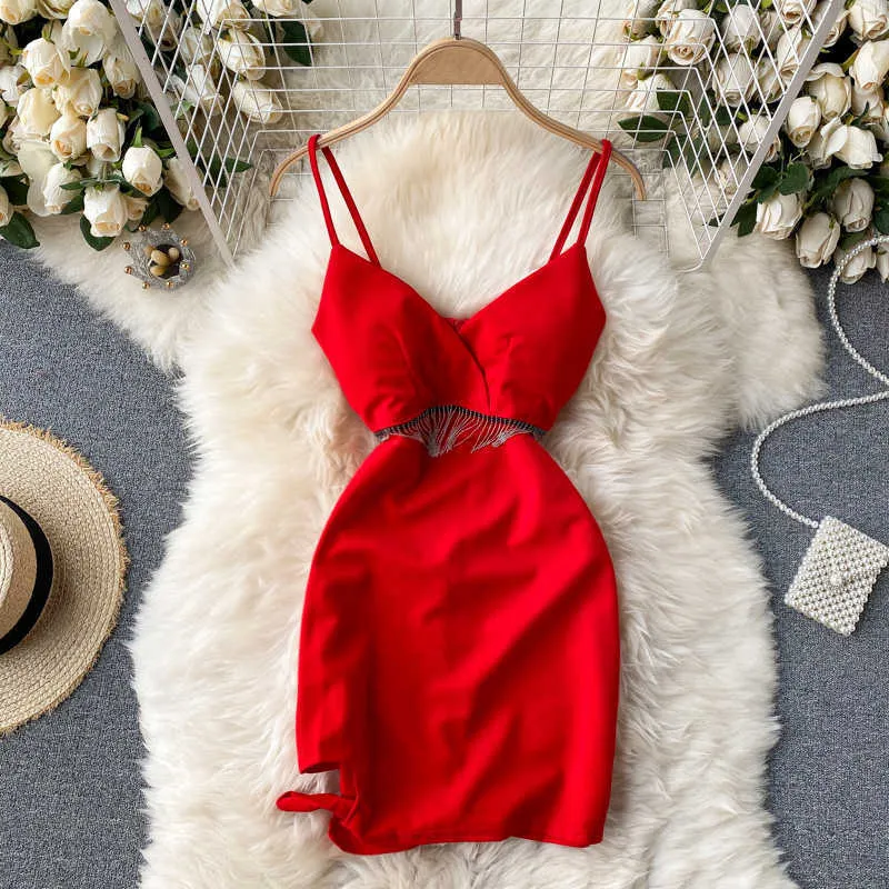 open chest dress design DEAT Women Suspender - Slim Fit V-Neck with Pad and Back Wedtrend Women Stylish Red verifiedbywholesaleallinone The ASOS DESIGN high Size:5YR