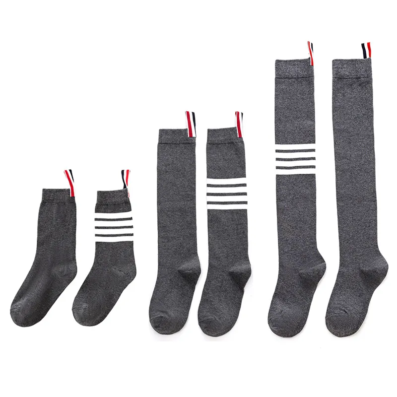 Höst- och vinterstrumpor över knästrumporna Bomull Calf Sock Student Socks Women's Sockings JK High Sports Tube Socking