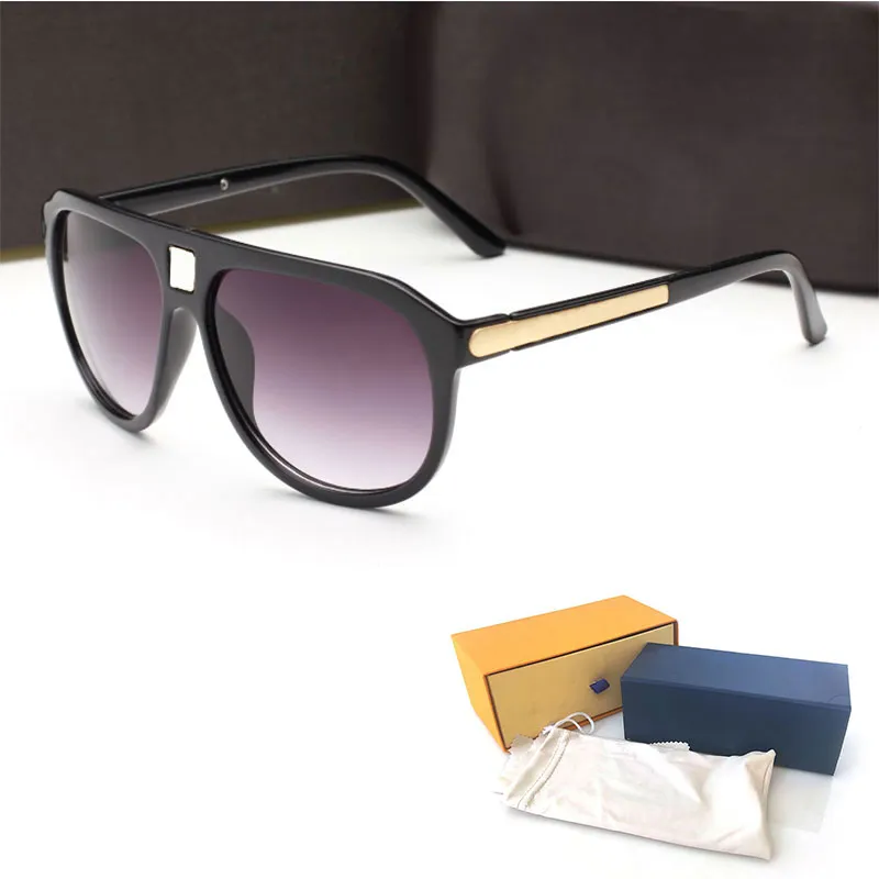 High Quality Womans Sunglasses Fashion Mens Sun glasses Luxury UV Protection men Designer eyeglass Gradient Metal hinge eye women nglasses with Original box 9018