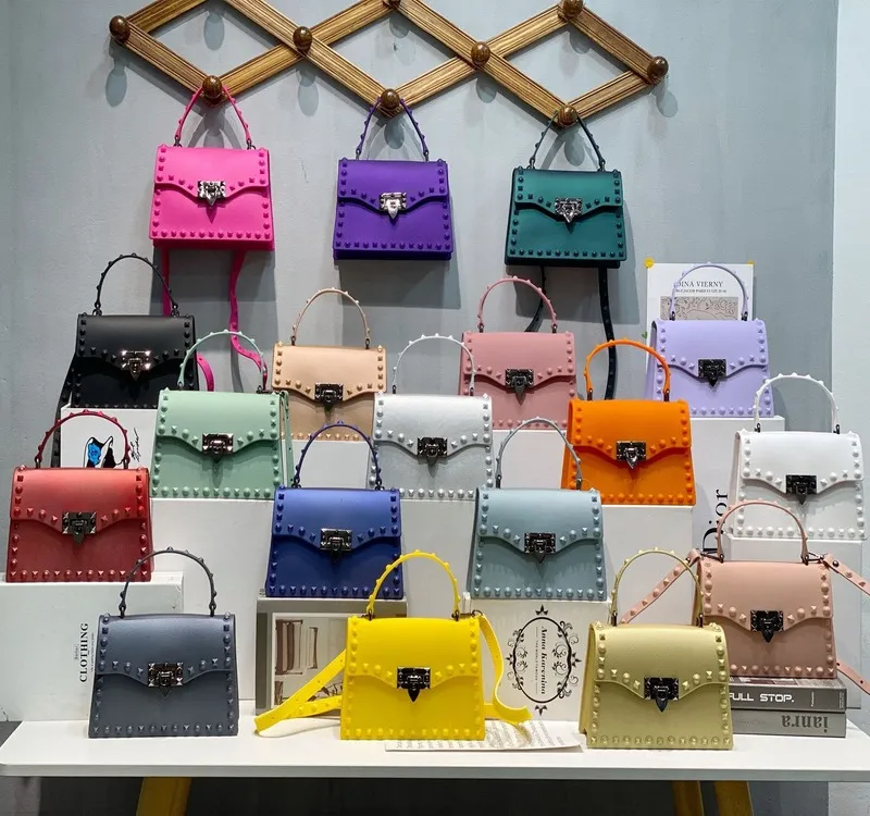 Wholesale PVC Handbags Purse Fashion Shoulder Bag Cowhide Handbag Evening Bags Messenger Women