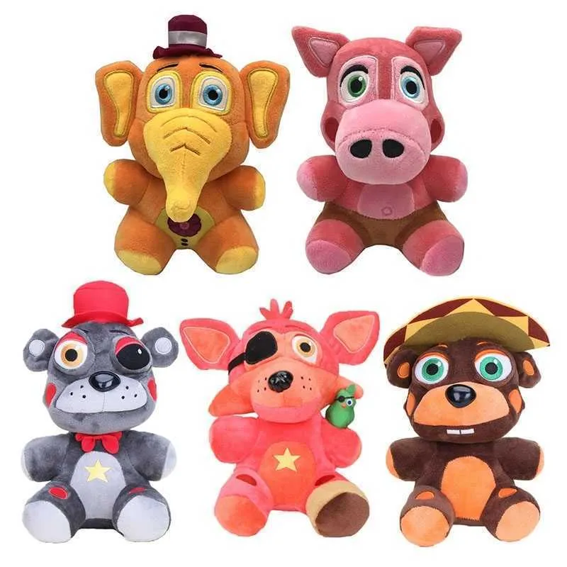 18cm Kawaii FNAF Plush Toy Cartoon Animal Freddy Fazbear Plush