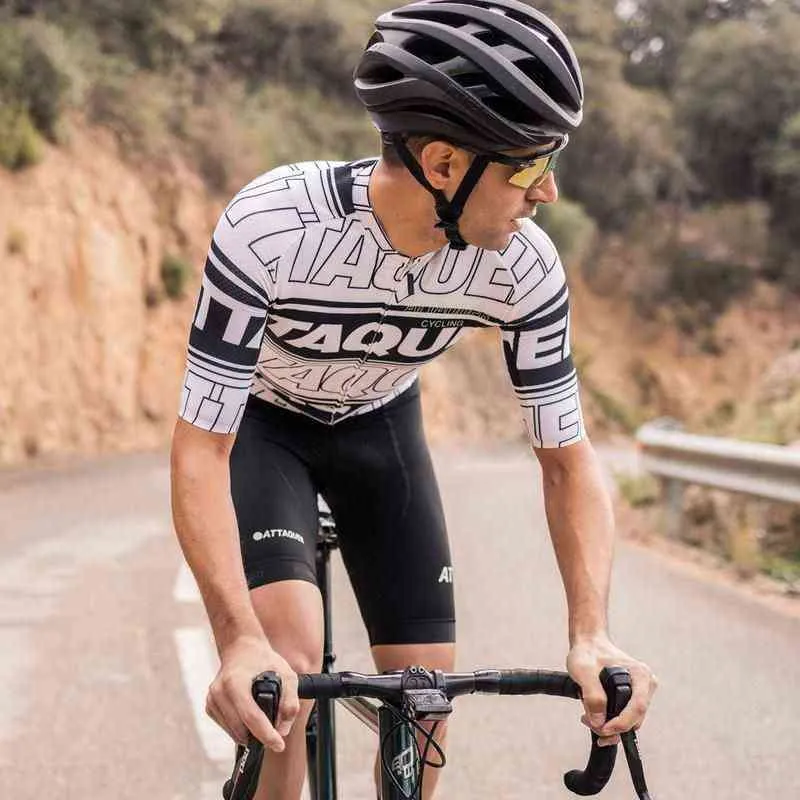 Maglia da ciclismo ATTAQUER Maglia a righe per tutto il giorno Abbigliamento da bicicletta Maglia da corsa per bici da corsa Race fit Abbigliamento sportivo Ropa ciclismo G1130