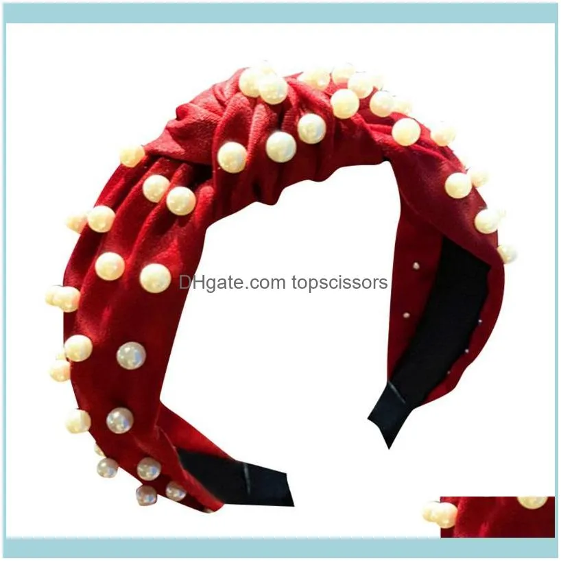 Women`s Crystal Elastic Hair Bands Women Headband Fabric Hairband Head Wrap Band Accessories Sweet M8011