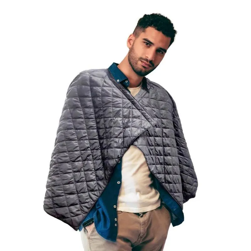 Cobertores Cobertor de aquecimento USB multifuncional casa home xale escritório ao ar livre homens de calor feminina acolchoado saia à prova de vento