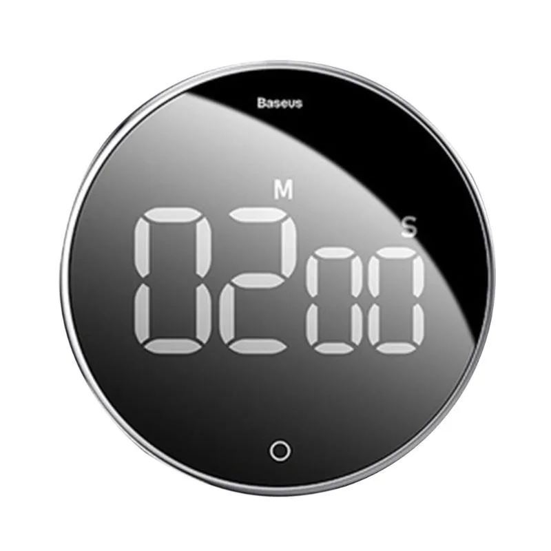 Other Clocks & Accessories Magnetic Digital Timers Kitchen Manual Countdown Timer Alarm Clock Mechanical Cooking Counter