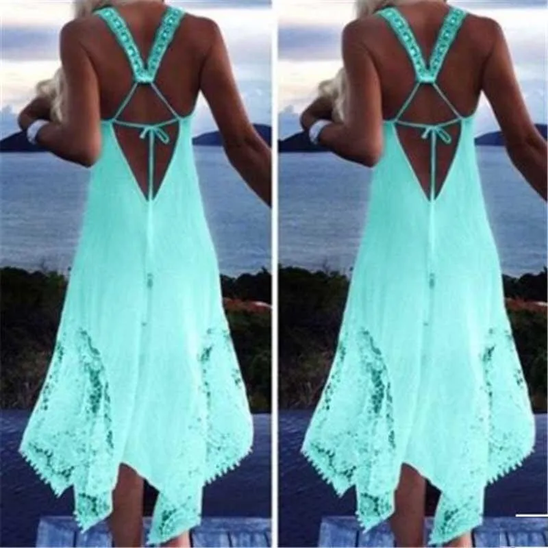 Tunic Beach Dress Bikini Long Dress Cover Up Swimsuit \