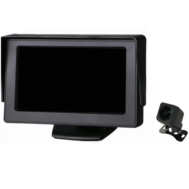 Imposta lo schermo di sorveglianza Monitor Video Baby Car Camera Altri accessori interni