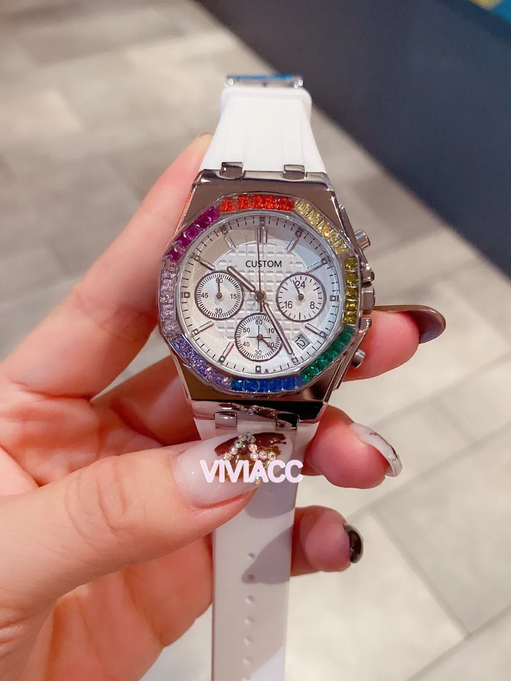 Stopwatch horloge dames outlet