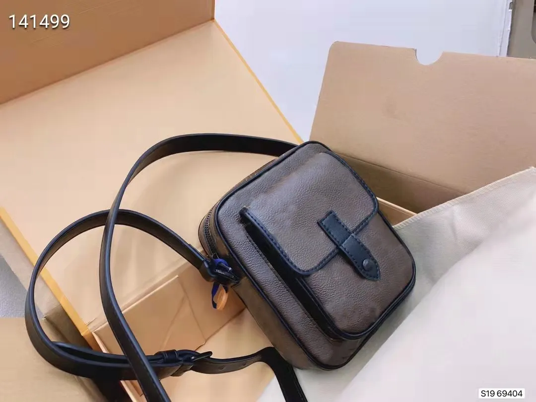 2021 new single Messenger Shoulder Bag men's camera bag, shoulder strap can freely adjust the length, distribution box