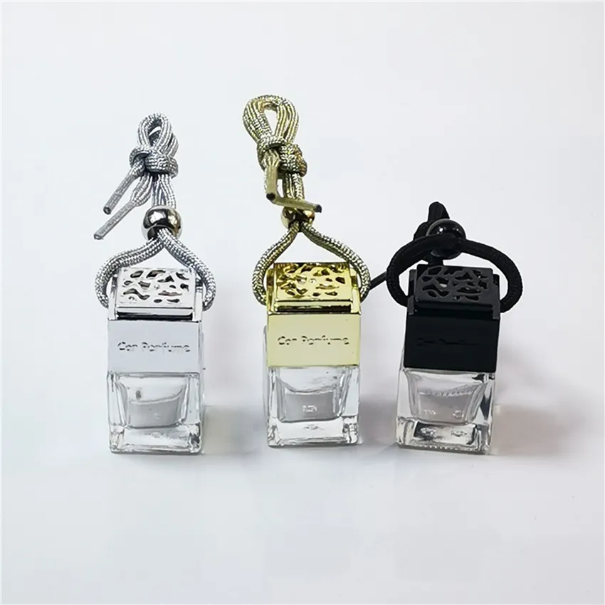 Car Perfume Bottle Cube Pendant Perfume Ornament Air Freshener Airwick  Essential Mist Refills Fragrance Empty Glass Bottles ZZA3343 From  Good_home, $0.67