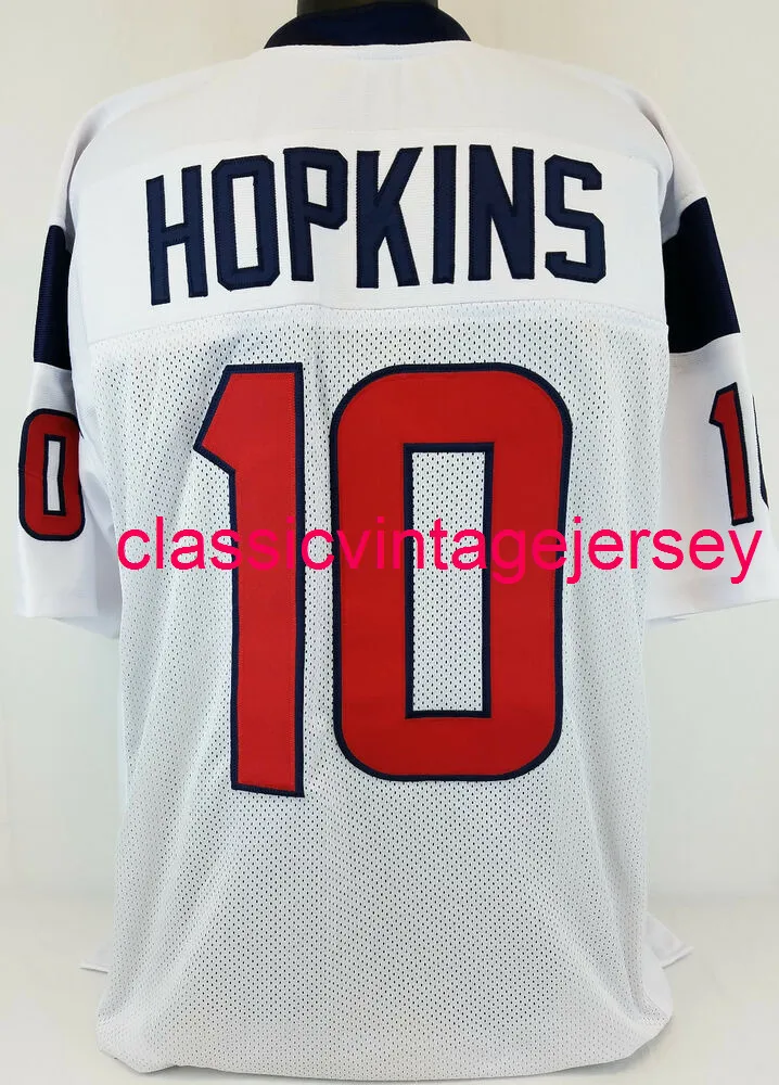 Homens homens jovens reitem hopkins costurados costuram camisa de futebol branca xs-5xl 6xl