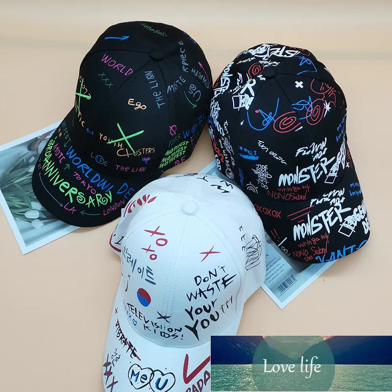 New Fashion Print Berretti da baseball Donna Uomo Snapbacks Cap Cappelli Ragazze Ragazzi Hip Hop Street Wear Berretto in cotone Regolabile Colorato Prezzo di fabbrica design esperto Qualità Ultimo