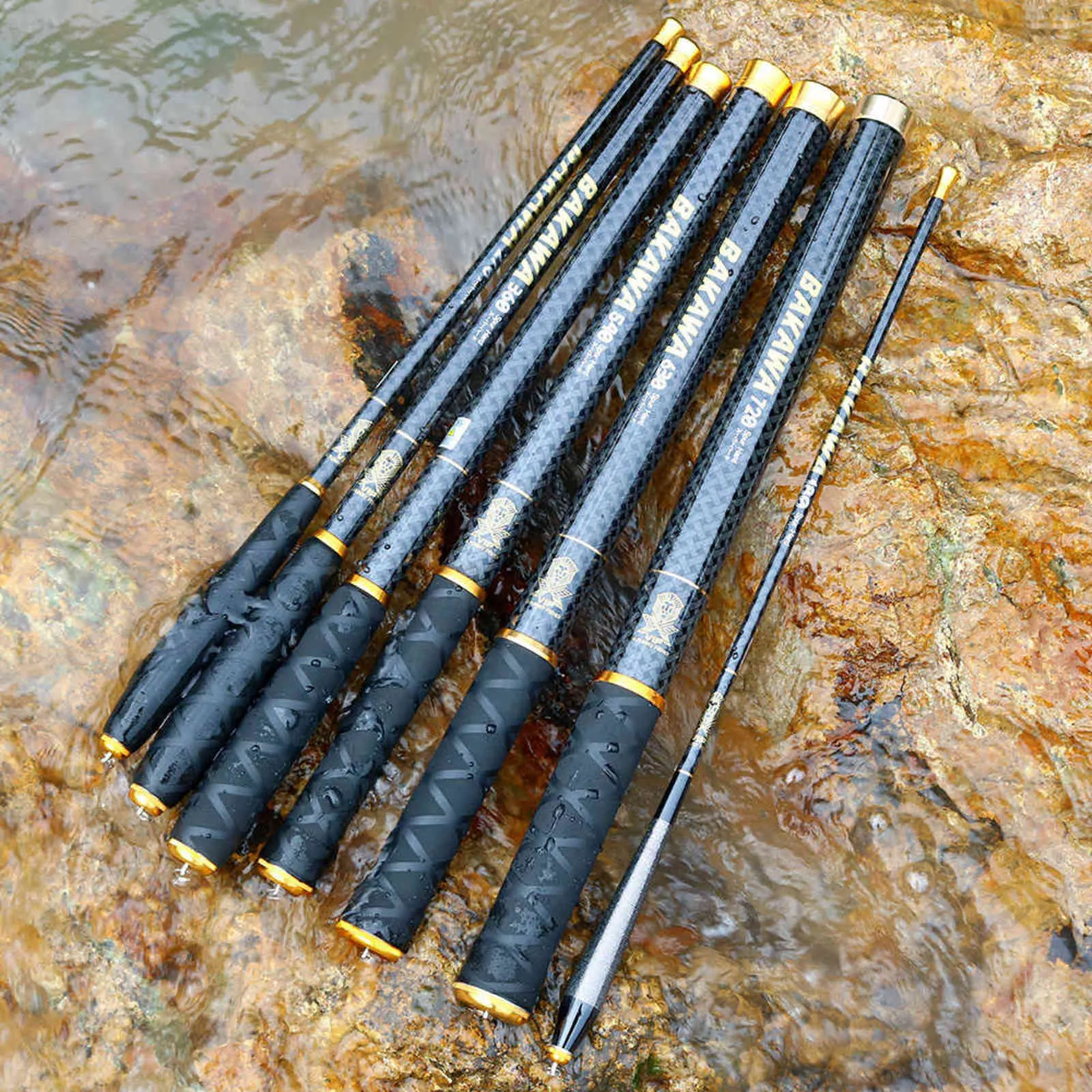  TBMAQ Ultra-Short Portable European carp Fishing Rod