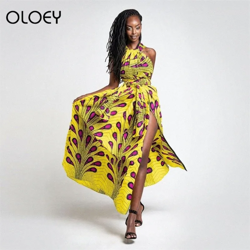 One shoulder hot sale african dress