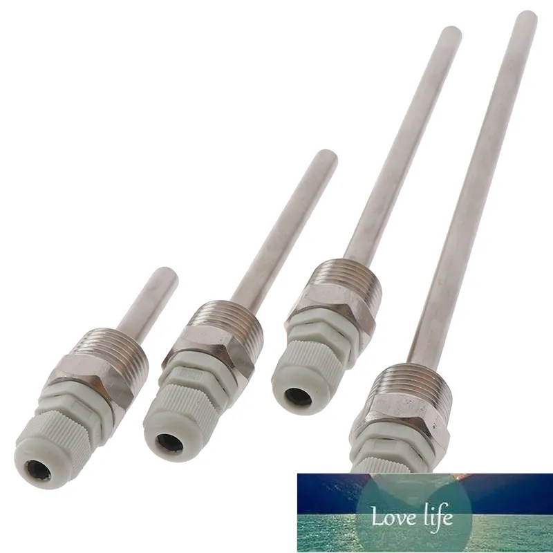 50-250mm Thermowell 1/2" NPT Roscas de aço inoxidável para sensores de temperatura Sonda de aço inoxidável Caixa protetora do tanque de água Preço de fábrica Design especializado Qualidade