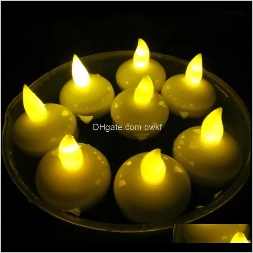 new battery powered led candle lamp 4 color flame flashing tea light home wedding birthday party decoration gift
