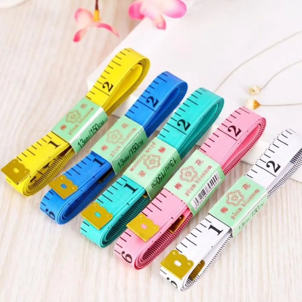 Wholesale 100 Soft Ruler Ruler Measuring Tape 60 Inches 1.5M 1.3*150cm  Sewing Measuring Tapes Inch/Centimetre Display Sew Tailor Body Rulers Sale  From Westernfashion, $0.24