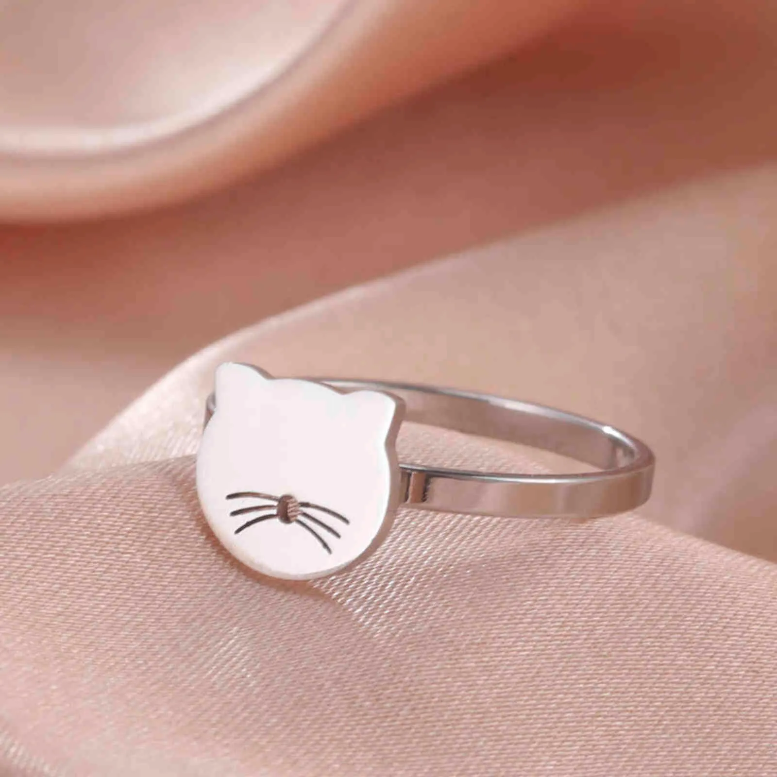 Lucktune Bonito Anillo Con Forma De Pata De Gato Y Pies De Delf n