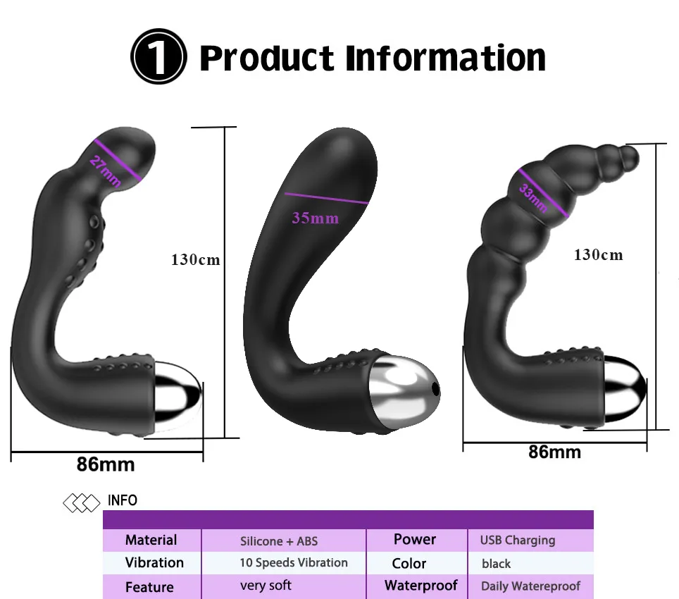 vibrating anal plug Anal Stimulator Beads With 10 Vibration Modes ... From Heijue02, $12.56