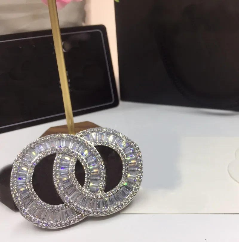 Chanel CC Brooch Diamante