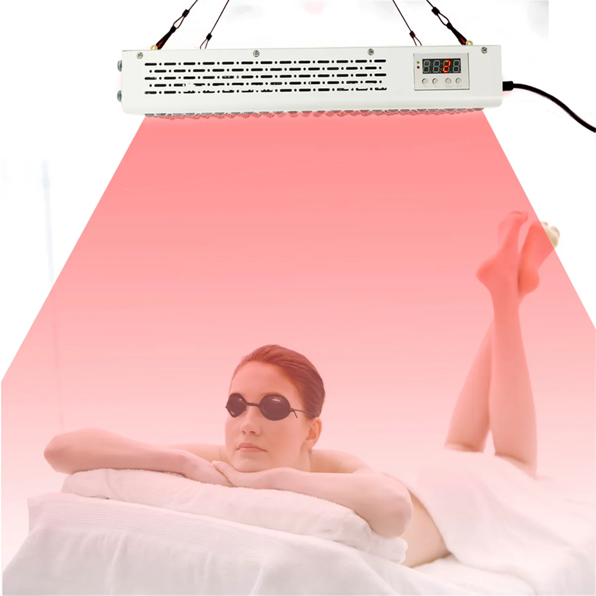 1000 W Sprzęt kosmetyczny 660nm 850nm LED Light terapia Anti-Aging Red Light Terapia Recovery Recovery Drop Ship Podczerwień Lampa
