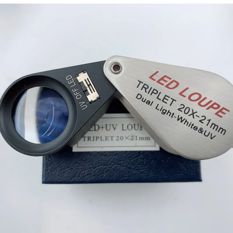 20X Field Loupe - Folding Pocket Magnifier