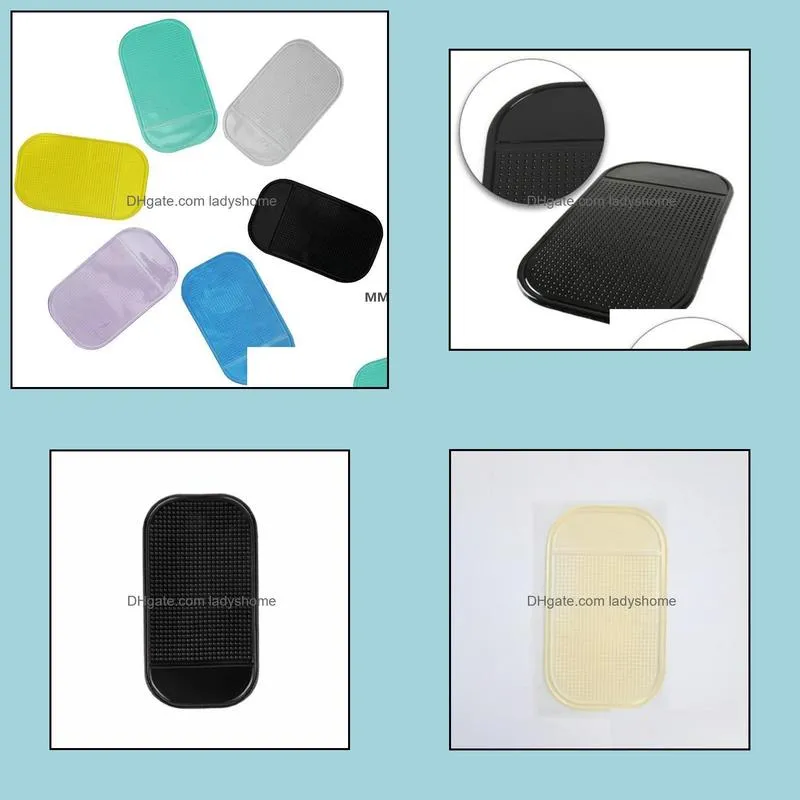 Car mat Sticky Pad Sundries non-slip silicone mobile phone slip PVC anti-slip mats HWB7249