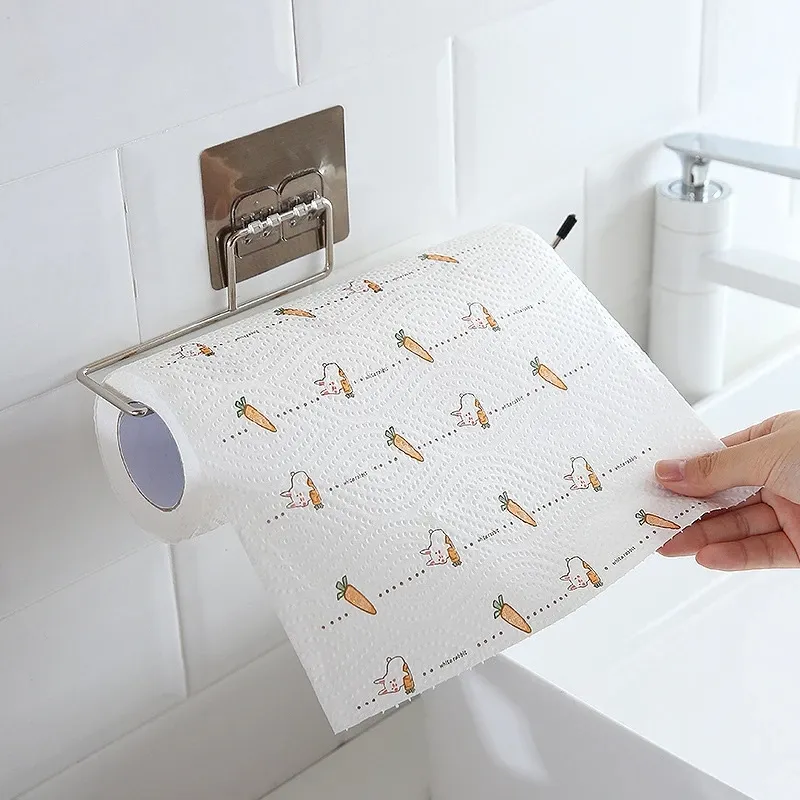 Kitchen Toilet Paper Holder Tissue Holder Hanging Bathroom Toilet Paper  Holder Roll Paper Holder Towel Rack Stand Storage Rack