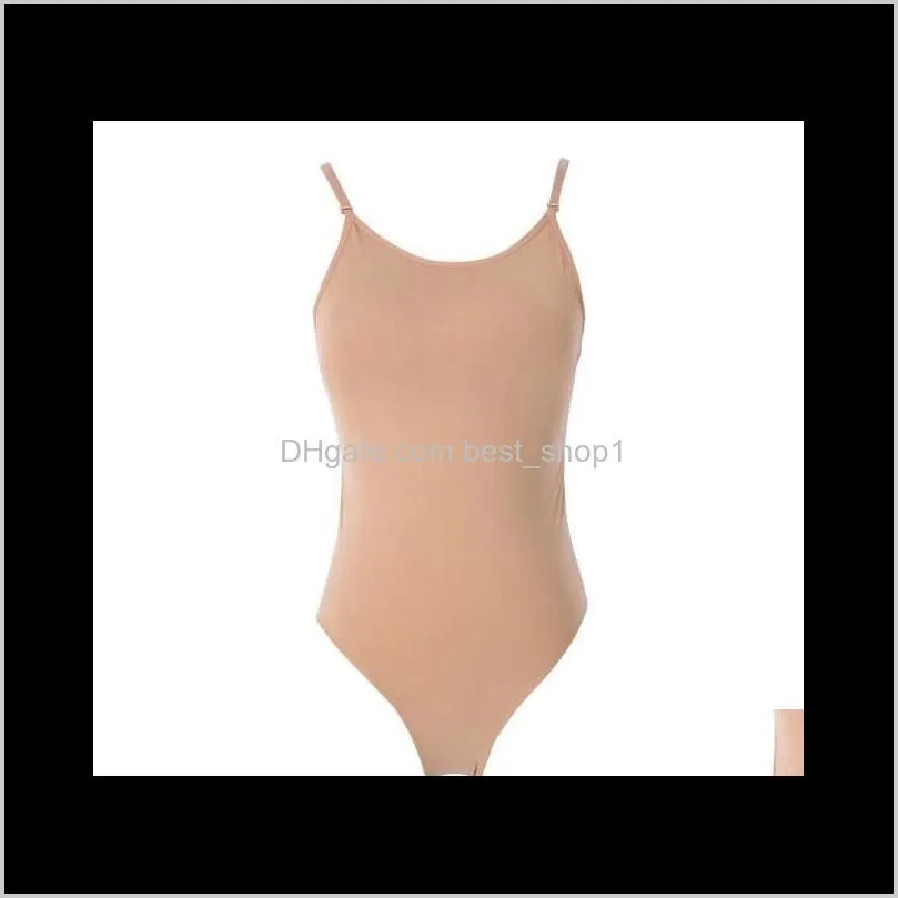 Stage Wear Bodysuit Skin Nude Colored Leotard Adult Girls Women