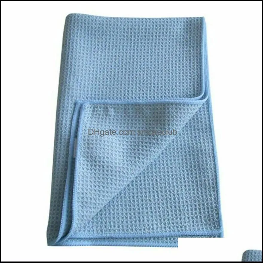 Sublimation Waffle Towel 40*60cm Blank White Car Tea Towel Heat Transfer Blank Sublimation Face Hair Towels CCA12668