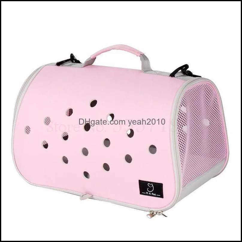 Pet Bag Portable Teddy Dog Bathing Cat Out Cage Small Travel Backpack Carriers,Crates & Houses