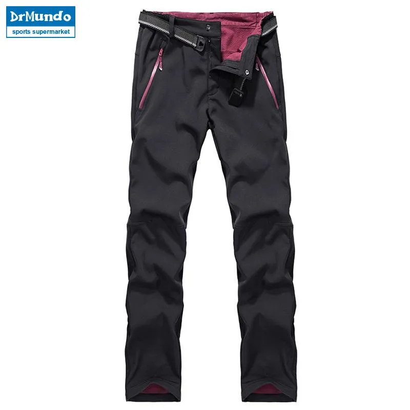 Skiingbroek Winter Ski Men Waterdicht Soft Shell Fleece Pant Dikke Buiten thermische snowboardbroek Sneeuw