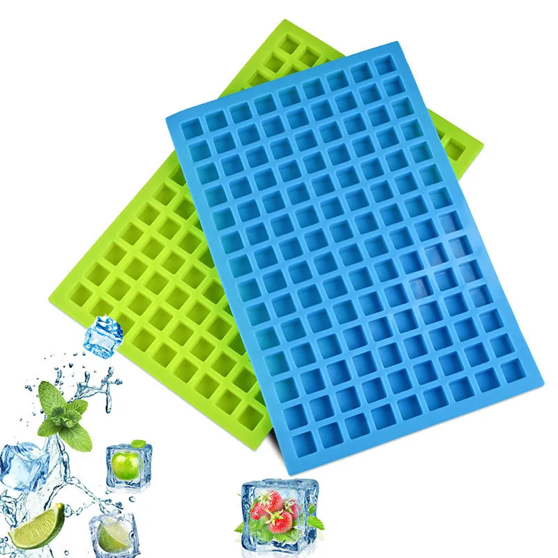 126 Lattice Square Ice Moulds Tools Jelly Baking Silicone Party Mold Decorating Chocolate Cake Cube Tray Candy Kitchen