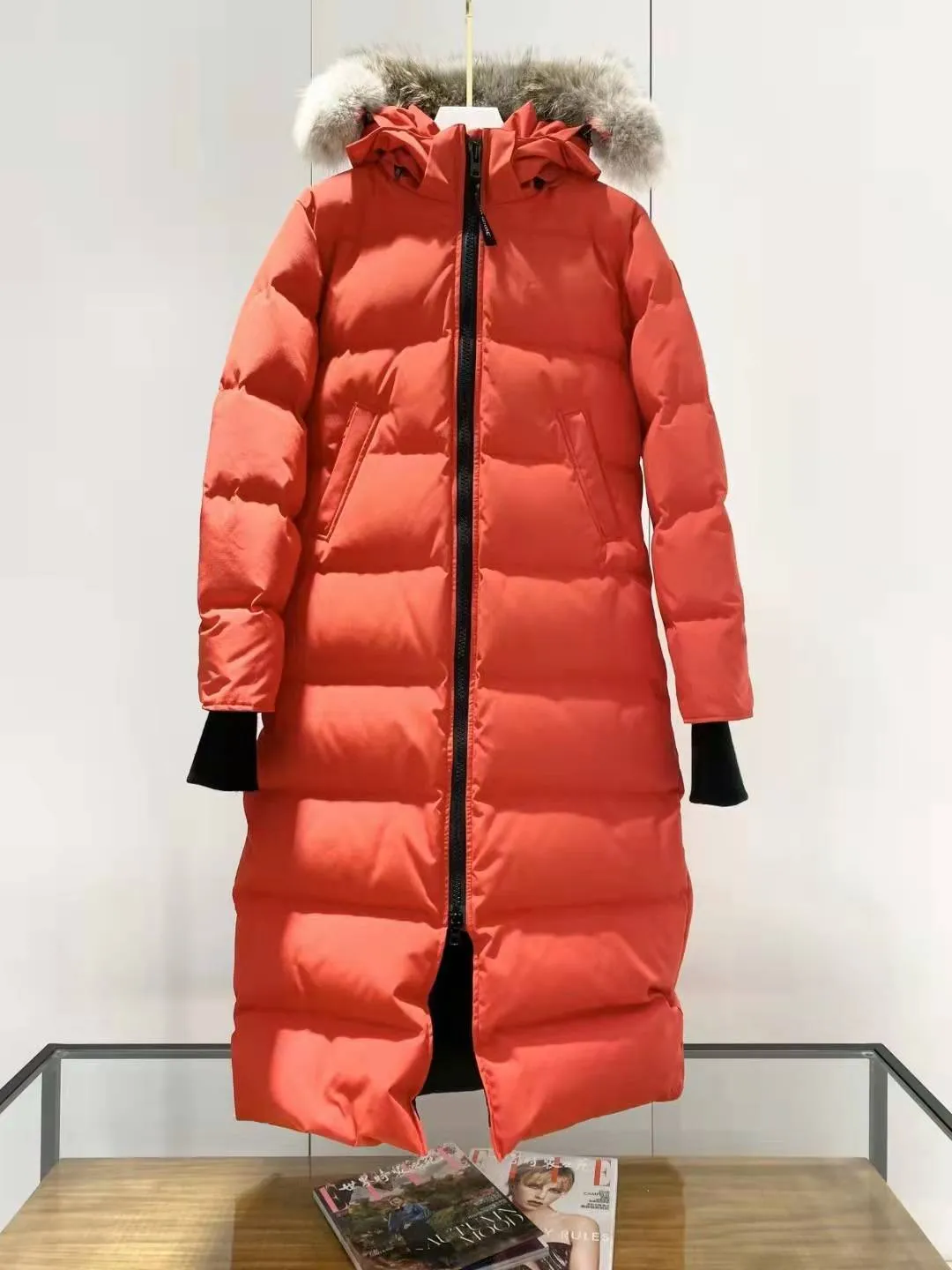 Doudounes d'hiver pour loisirs en plein air, manteaux coupe-vent pour hommes, imperméable et résistant à la neige, col épais, véritable wol225L