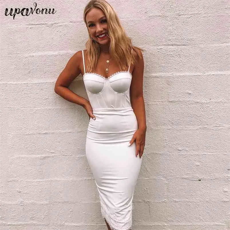 White Lace Patchwork Bodycon V-Neck Halter Bandage sexy White dress for Women - Perfect for Celebrity Club Parties and Special Occasions (210524) White Lace Patchwork Bodycon V-Neck Halter Bandage sexy White dress for Women - Perfect for Celebrity Club Parties and Special Occasions (210524)