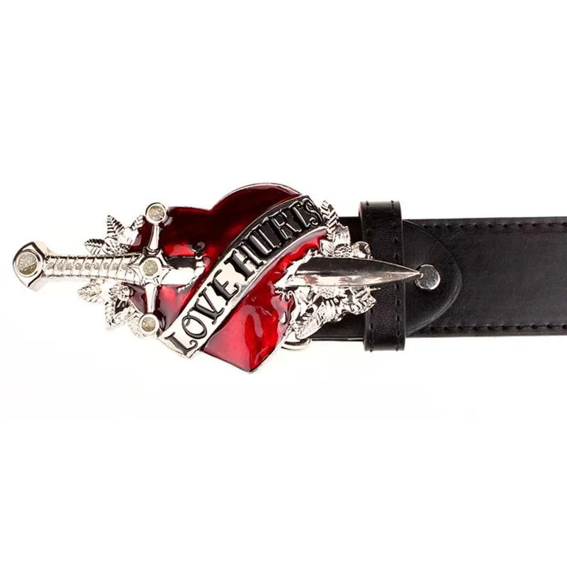 小物 THE RED THREAD S heart belt THEREDTHREAD / ザレッドスレッド】S heart belt