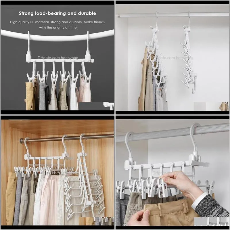 new 3d space saving hanger magic clothes hanger with hook closet organizer home tools closet organizer rack
