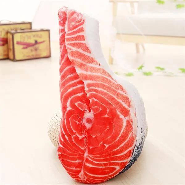 Almohada De Comida Simulada Sushi De Peluche Relleno/Costillas De  Cerdo/Tarta De Huevo/Bistec/Arroz Nori/Aperitivo De Salmón Juguete Sofá  Decoración Almohada De 22,54 €