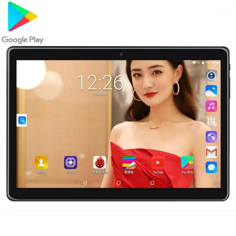 Tablet-PC MTK6580 Quad-Kern 10 Zoll 1.5 GB RAM 32GB ROM 5,0MP Android 7.0 Wifi A-GPS 2.5d Temperiertes Glas IPS 1280x800 CE
